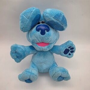 Blue's Clues & You! Peek-A-Blue Interactive 10" Plush Barks Plays Peek A Boo